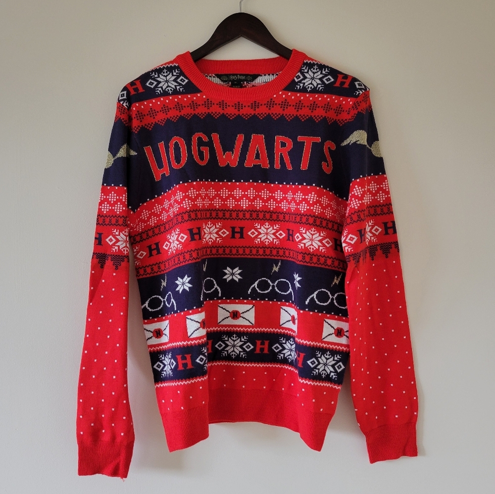 Hogwarts Harry Potter Fair Isle Sweater
